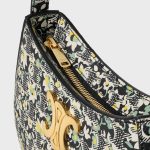 MEDIUM TILLY BAG IN TRIOMPHE CANVAS WITH FLOWER PRINT - Image 3